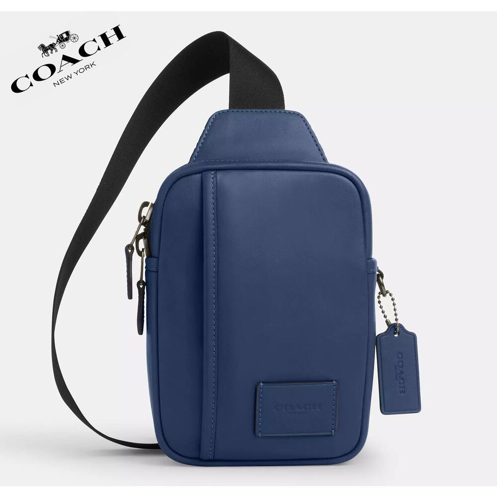 🥰 Coach Edge L Pack Deep Blue